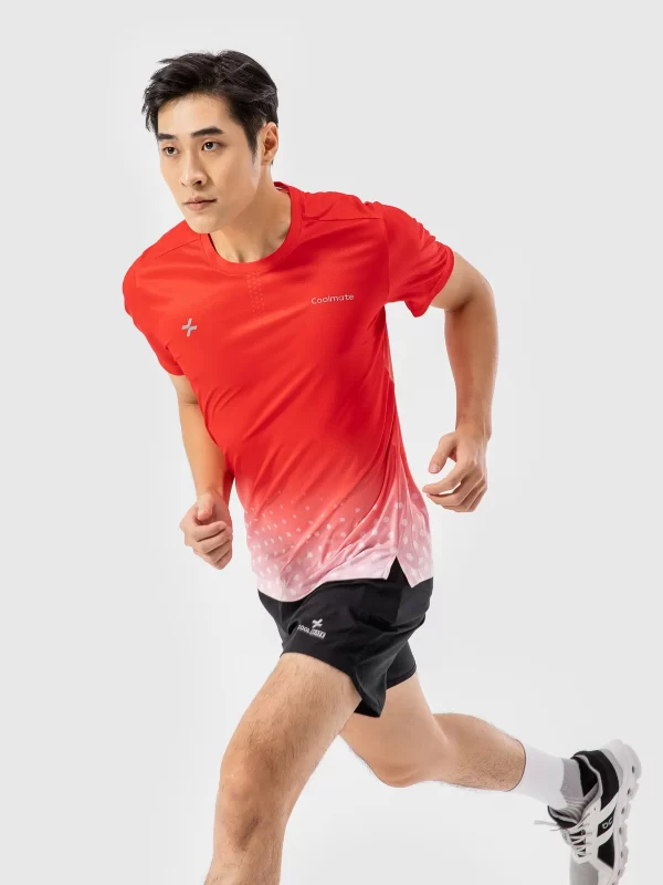 Áo Thun Nam Chạy Bộ Graphic Dot